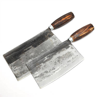 手工鍛打傳統(tǒng)炮彈鋼夾鋼中式土切片刀——現(xiàn)代廚房中的傳統(tǒng)工藝瑰寶
